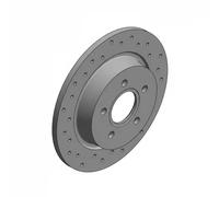 2x Disco de freno macizo 250.1354.52 ZIMMERMANN para VOLVO FORD
