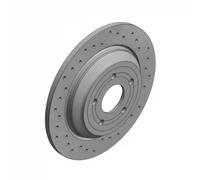2x Disco de freno macizo 250.1397.52 ZIMMERMANN para FORD FOCUS III FOCUS IV