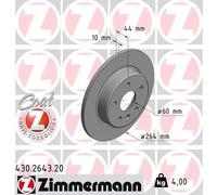 ZIMMERMANN 430.2643.20 Disco de freno