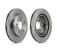 2x Disco de freno macizo 562461JC JURID para SAAB OPEL CHEVROLET