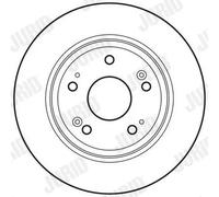 JURID 562687JC Disco de freno