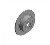 2x Disco de freno macizo 590.2582.20 ZIMMERMANN para TOYOTA AVENSIS