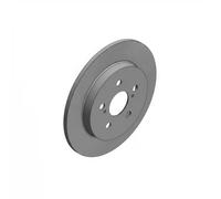ZIMMERMANN Disco de freno 590.2819.20 Trasero macizo Ø259 mm – 2 unidades