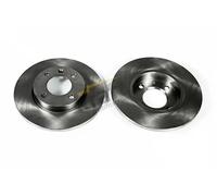 2x Disco de freno macizo 6040020 KRAFT AUTOMOTIVE para AUDI VW SEAT
