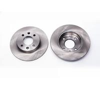 2x Disco de freno macizo 6045040 KRAFT AUTOMOTIVE para RENAULT SUPER 5 TWINGO I
