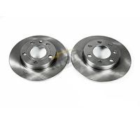 2x Disco de freno macizo 6050190 KRAFT AUTOMOTIVE para AUDI SEAT