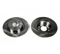 2x Disco de freno macizo 6051650 KRAFT AUTOMOTIVE para SAAB OPEL FIAT