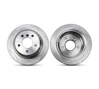 2x Disco de freno macizo 6052620 KRAFT AUTOMOTIVE para BMW 5