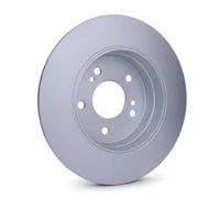 2x Disco de freno macizo 8DD 355 101-011 HELLA para MERCEDES-BENZ CHRYSLER