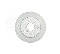 2x Disco de freno macizo 8DD 355 132-491 HELLA para SUZUKI SWIFT IV