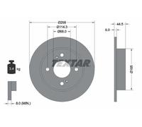 TEXTAR 92080200 Disco de freno