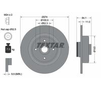 TEXTAR 92223203 Disco de freno