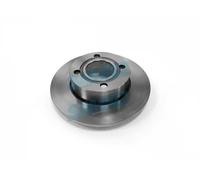 2x Disco de freno macizo A1201P SAMKO para AUDI 80 B4 Sedán 80 B4 Avant