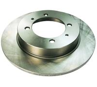 2x Disco de freno macizo B130059 DENCKERMANN para MITSUBISHI VOLVO