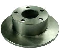 2x Disco de freno macizo B130202 DENCKERMANN para AUDI VW SKODA
