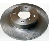 2x Disco de freno macizo B130369 DENCKERMANN para OPEL SUZUKI