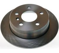 2x Disco de freno macizo B130410 DENCKERMANN para MERCEDES-BENZ CLASE A