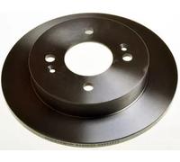 2x Disco de freno macizo B130523 DENCKERMANN para KIA HYUNDAI