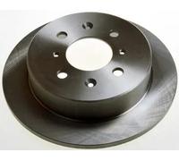 2x Disco de freno macizo B130630 DENCKERMANN para HONDA CRX III CIVIC V Sedán