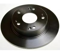 2x Disco de freno macizo B130631 DENCKERMANN para HONDA ACCORD VII