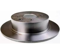 2x Disco de freno macizo B130685 DENCKERMANN para NISSAN CUBE TIIDA Hatchback