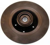 2x Disco de freno macizo B130720 DENCKERMANN para RENAULT LAGUNA II