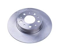 2x Disco de freno macizo B130757 DENCKERMANN para FIAT 500L TIPO Sedán
