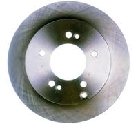 2x Disco de freno macizo B130758 DENCKERMANN para KIA CARENS III Monospace