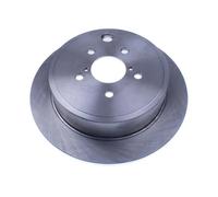 2x Disco de freno macizo B130762 DENCKERMANN para SUBARU IMPREZA Sedán FORESTER