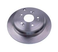 2x Disco de freno macizo B130805 DENCKERMANN para HONDA CR-V III CR-V IV