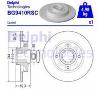 DELPHI BG9410RSC Disco de freno