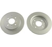 2x Disco de freno macizo BR-2276-C KAVO PARTS para HONDA JAZZ III JAZZ IV