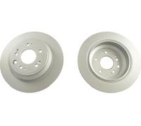2x Disco de freno macizo BR-2279-C KAVO PARTS para HONDA ACCORD VIII