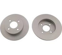 2x Disco de freno macizo BR-6754-C KAVO PARTS para NISSAN MICRA I MICRA II