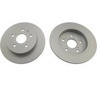 2x Disco de freno macizo BR-8736-C KAVO PARTS para SUZUKI FIAT