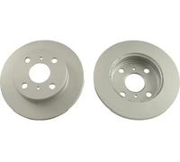2x Disco de freno macizo BR-9310-C KAVO PARTS para TOYOTA STARLET