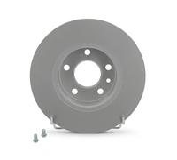 Discos de freno FERODO DDF067C trasero, macizo, 2 Pieza