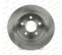 2x Disco de freno macizo DDF1186 FERODO para JEEP GRAND CHEROKEE I