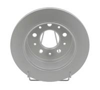 Discos de freno FERODO DDF1653C trasero, macizo, 2 Pieza