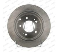 2x Disco de freno macizo DDF1945 FERODO para KIA SOUL I