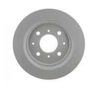 2x Disco de freno macizo DDF2244C FERODO para HONDA JAZZ III