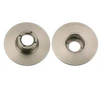 2x Disco de freno macizo DF1856 TRW para AUSTIN ROVER INNOCENTI