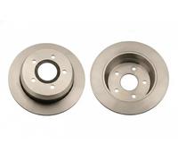 2x Disco de freno macizo DF4178 TRW para JEEP CHEROKEE GRAND CHEROKEE II