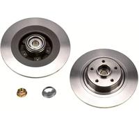 2x Disco de freno macizo DF4413BS TRW para RENAULT VEL SATIS ESPACE IV