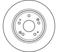 TRW AUTOMOTIVE AFTERMARKET DF4982 disco de freno