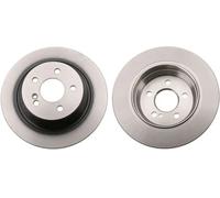 2x Disco de freno macizo DF6277 TRW para MERCEDES-BENZ SL