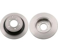2x Disco de freno macizo DF6326 TRW para CHRYSLER JEEP DODGE