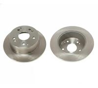2x Disco de freno macizo J3314022 NIPPARTS para HONDA ACCORD VI