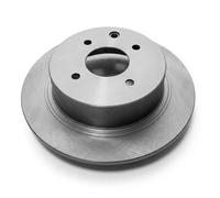 2x Disco de freno macizo N2040P LPR para NISSAN CUBE TIIDA Hatchback TIIDA Sedán