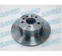 2x Disco de freno macizo O1331P SAMKO para SAAB OPEL